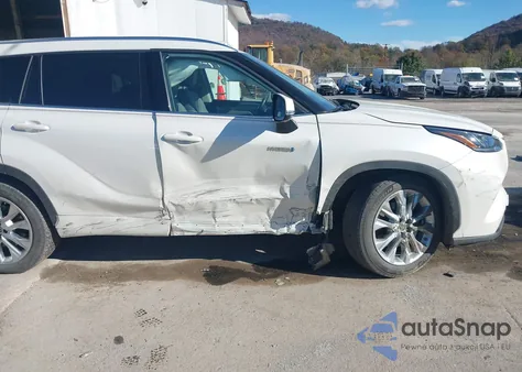 2021 Toyota Highlander Hybrid Limited from USA, damaged, VIN 5TDXBRCH5MS520731